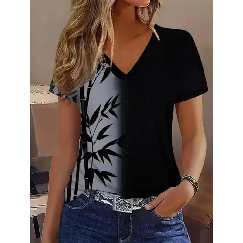 Весенне-летние футболки с коротким рукавом для женщин, модные топы с коротким рукавом, топы с V-образным вырезом и коротким рукавом, рубашка с ретро 3D-принтом 2XL
Весенне-летние футболки с коротким рукавом для женщин, модные топы с коротким рукавом, топы с V-образным вырезом и коротким рукавом, рубашка с ретро 3D-принтом 2XL