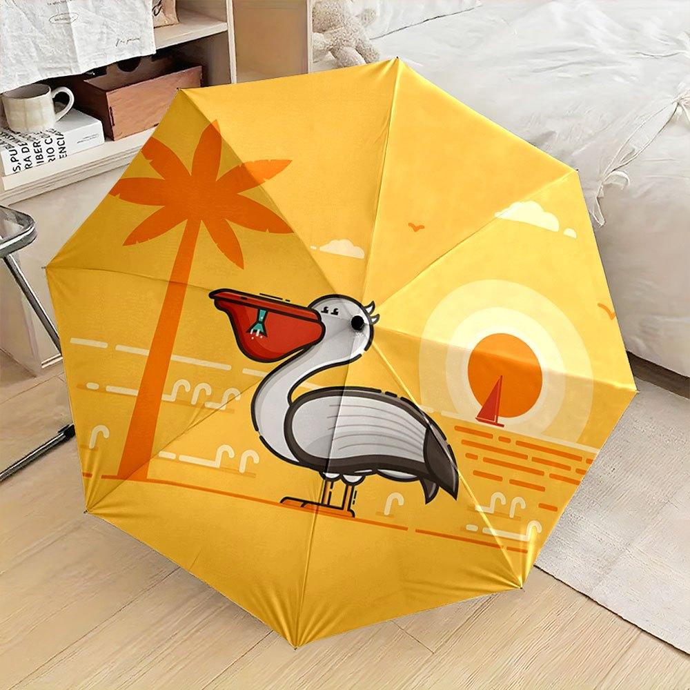 Pelican Sunset Beach Folding Umbrella - Open/Close, 8-Rib Compact Portable Travel Umbrella with Name/Logo, Self-Opening for s, (as the picture,Iron&8K)
Pelican Sunset Beach Folding Umbrella - Open/Close, 8-Rib Compact Portable Travel Umbrella with Name/Logo, Self-Opening for s, (as the picture,Iron&8K)