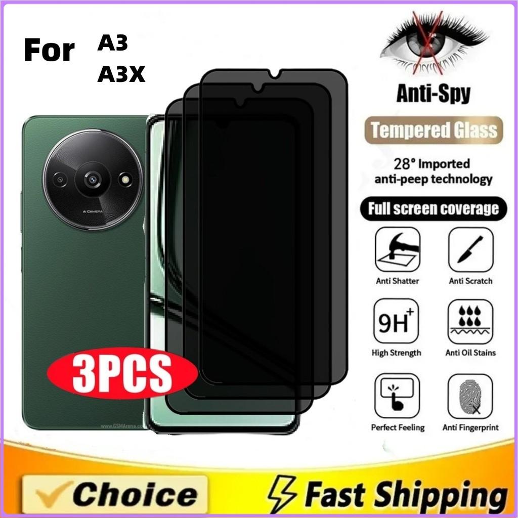 3-5Pcs Privacy Screen Protector for Redmi A3 A3X Mobile Phone Screen Tempered Glass Protector Anti-Peep Explosion Protective Case Redmi A3 = Reami A3X
3-5Pcs Privacy Screen Protector for Redmi A3 A3X Mobile Phone Screen Tempered Glass Protector Anti-Peep Explosion Protective Case Redmi A3 = Reami A3X
