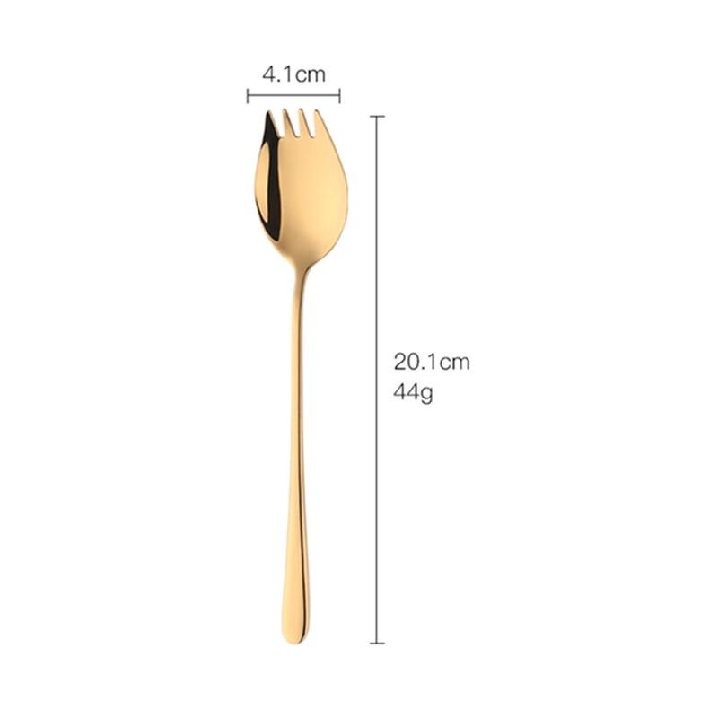 ZISIZ Stainless Steel Serrated Spoon Fork
ZISIZ Stainless Steel Serrated Spoon Fork