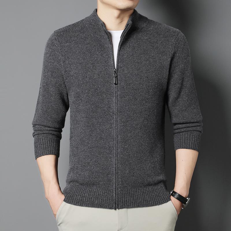 Puyuan Men s Thickened Wool Cardigan: Autumn/Winter Solid Color Sweater for Middle-Aged Warmth 2XL (150-170 Jin)
Puyuan Men s Thickened Wool Cardigan: Autumn/Winter Solid Color Sweater for Middle-Aged Warmth 2XL (150-170 Jin)