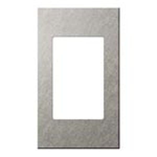 Panasonic Advanced Series Extra Metal Switch Plate for 1 Series Vibration Finish Silver WTA9601S
Panasonic Advanced Series Extra Metal Switch Plate for 1 Series Vibration Finish Silver WTA9601S