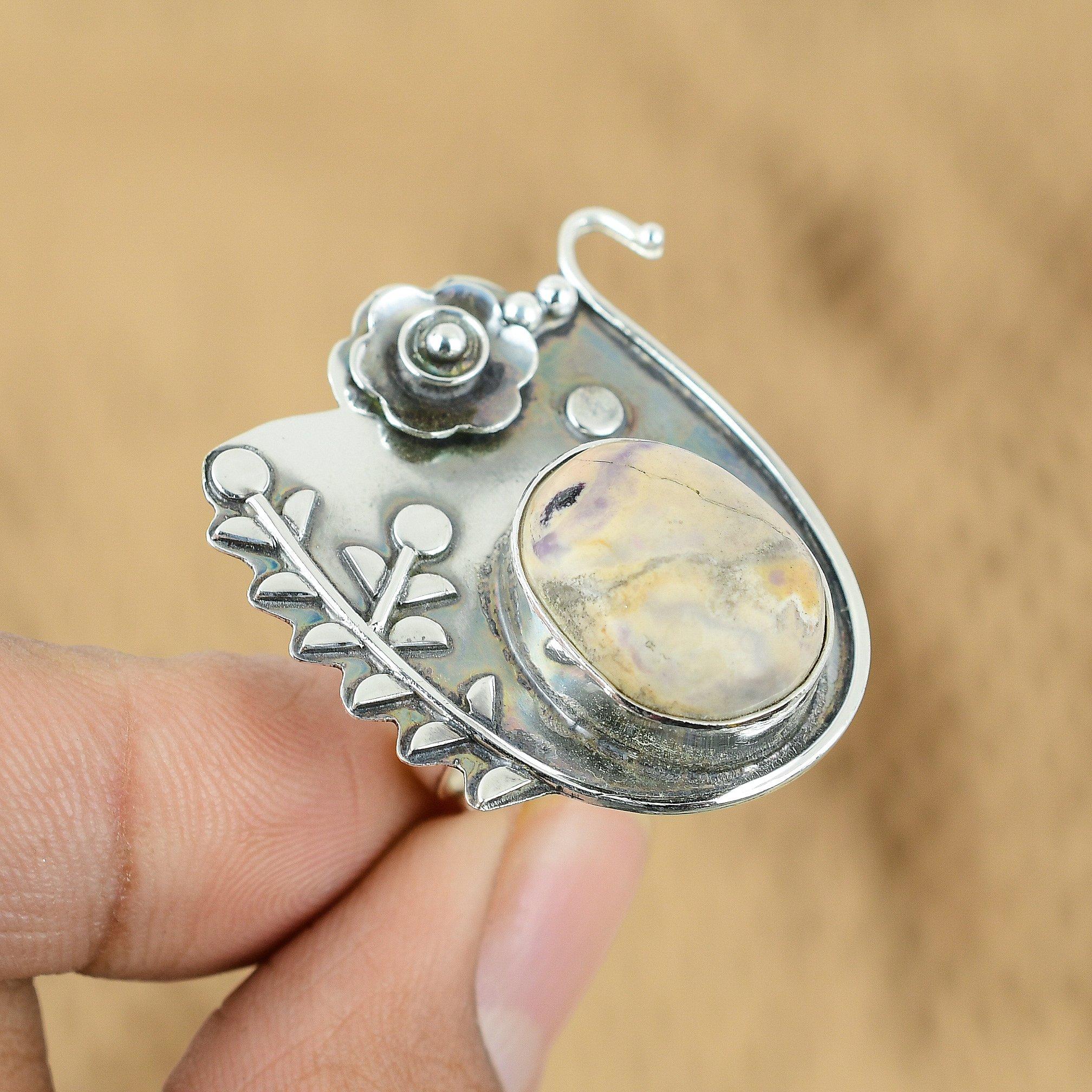 Mothers day Deal Sterling Silver Porcelain Jasper Gemstone Flower Promise Ring Yes
Mothers day Deal Sterling Silver Porcelain Jasper Gemstone Flower Promise Ring Yes