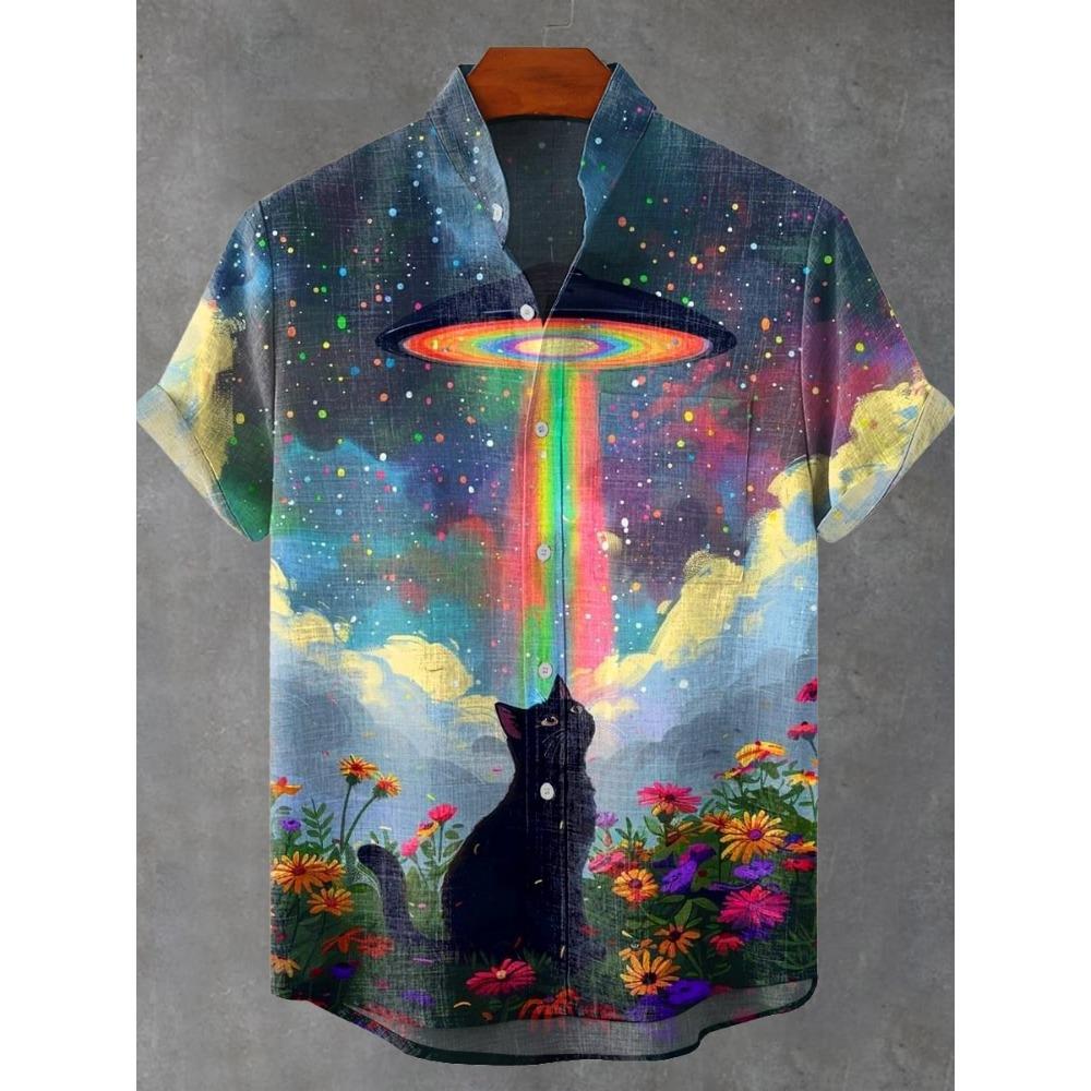 Retro Fish Pattern Men s Art Shirt Casual Summer Short-Sleeve Shirt XXXL
Retro Fish Pattern Men s Art Shirt Casual Summer Short-Sleeve Shirt XXXL