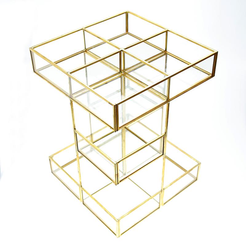 Three-Tier Glass Vanity Organizer for Skincare, Cosmetics, Perfume, and Lipstick 22 x 22 x 30 cm
Three-Tier Glass Vanity Organizer for Skincare, Cosmetics, Perfume, and Lipstick 22 x 22 x 30 cm