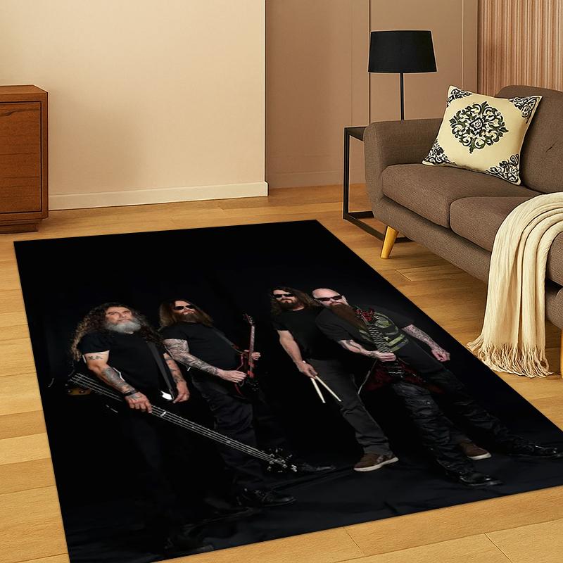 3D Slayer Heavy Metal Rcck Band Sign Carpet Rug for Bedroom Living Room Sofa Doormat Home Decor,Kid Game Area Rug Non-slip 40x60cm
3D Slayer Heavy Metal Rcck Band Sign Carpet Rug for Bedroom Living Room Sofa Doormat Home Decor,Kid Game Area Rug Non-slip 40x60cm