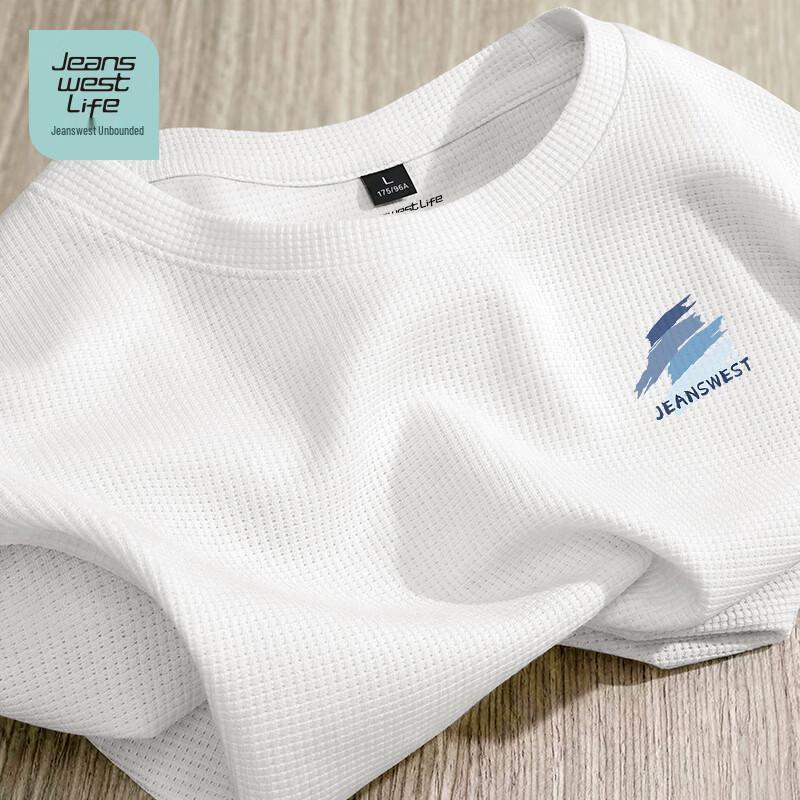 JEANSWEST LIFE Men s Waffle Knit Short Sleeve T-Shirt 4XL
JEANSWEST LIFE Men s Waffle Knit Short Sleeve T-Shirt 4XL