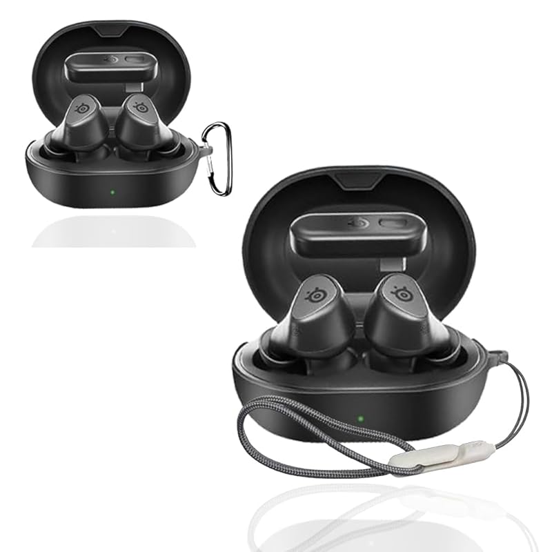 For SteelSeries Arctis GameBuds case YILLIONS Soft silica gel sports cool design shock absorption waterproof dustproof lightweight Equipped with a
For SteelSeries Arctis GameBuds case YILLIONS Soft silica gel sports cool design shock absorption waterproof dustproof lightweight Equipped with a