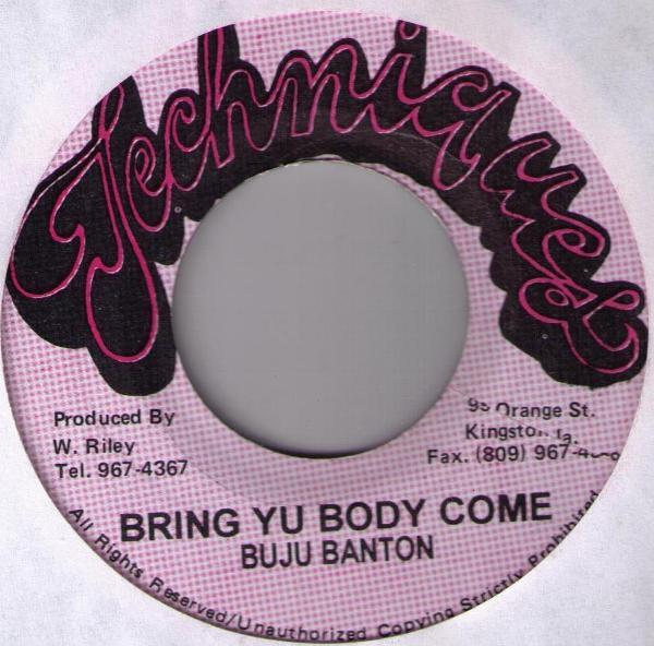 7inch Record BUJU BANTON - Bring Yu Body Come NONE Techniques Jamaica Reggae, Ska & Dub Used
7inch Record BUJU BANTON - Bring Yu Body Come NONE Techniques Jamaica Reggae, Ska & Dub Used
