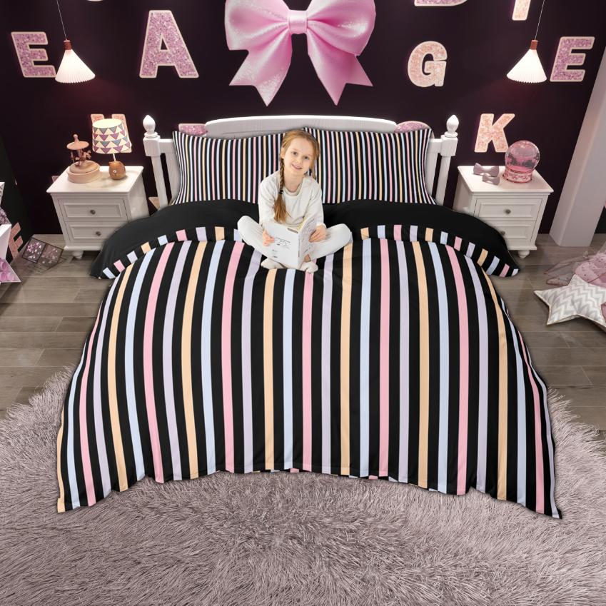 Comforter Homewish Rainbow Stripe For Girls Geometric Lines Bedding Set Modern Cartoon Set Comforter (quilt)-EU Single(135*200cm)3pcs
Comforter Homewish Rainbow Stripe For Girls Geometric Lines Bedding Set Modern Cartoon Set Comforter (quilt)-EU Single(135*200cm)3pcs