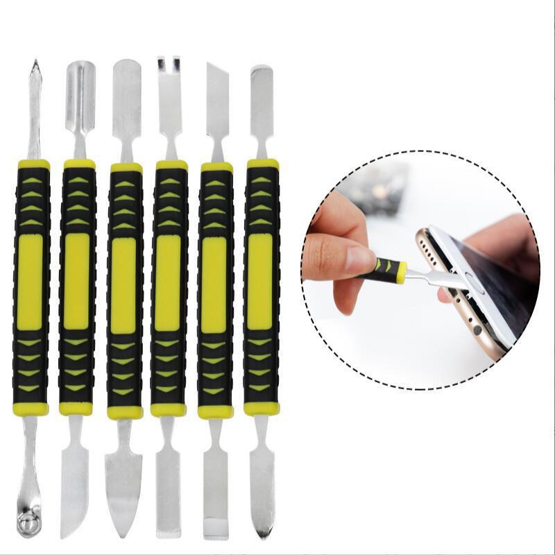 Hardened Claw Nail Double Headed Pry Bar 6-in-1 Disassembly Battery Screen Frame Flat Pry Bar Injection Molding Repair Tool Pack of 1
Hardened Claw Nail Double Headed Pry Bar 6-in-1 Disassembly Battery Screen Frame Flat Pry Bar Injection Molding Repair Tool Pack of 1