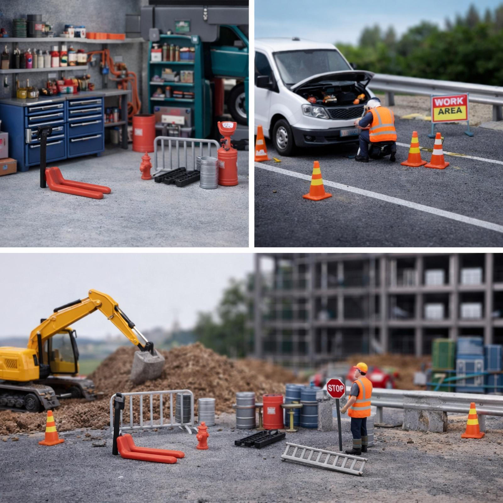 11x 1/64 Scale Traffic Road Signs Diorama Collection Sand Table Scene Props Diecast Micro Landscape
11x 1/64 Scale Traffic Road Signs Diorama Collection Sand Table Scene Props Diecast Micro Landscape