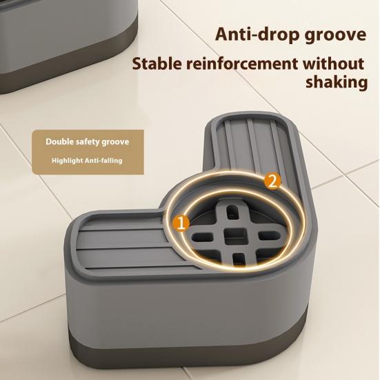 Yousheng 4Pcs Washing Machine Anti Vibration Pad Noise Reduction Shock Absorbing Feet Pad Anti-slip L-shaped Dryer Refrigerator Furniture Bed Table Single Layer
Yousheng 4Pcs Washing Machine Anti Vibration Pad Noise Reduction Shock Absorbing Feet Pad Anti-slip L-shaped Dryer Refrigerator Furniture Bed Table Single Layer