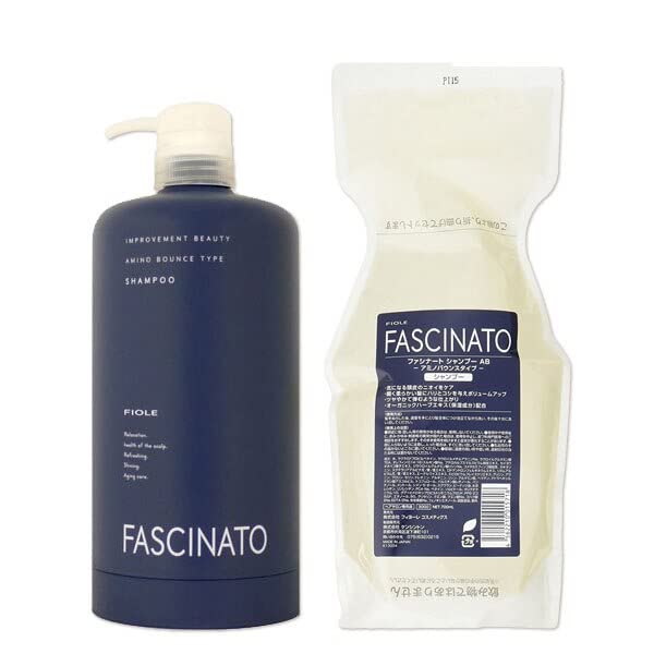 FIOLE Fascinato Shampoo AB Amino Bounce Type 700mL & Cartridge Set Refill FIOLE Fascinato Aging 
FIOLE Fascinato Shampoo AB Amino Bounce Type 700mL & Cartridge Set Refill FIOLE Fascinato Aging