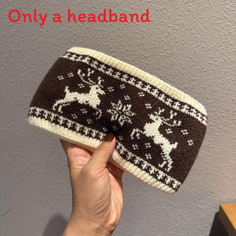 Cozy Knitted Hairband For Women And Men Winter Headwear With Snowflake And Deer Plaid Design коричневий
Cozy Knitted Hairband For Women And Men Winter Headwear With Snowflake And Deer Plaid Design коричневий