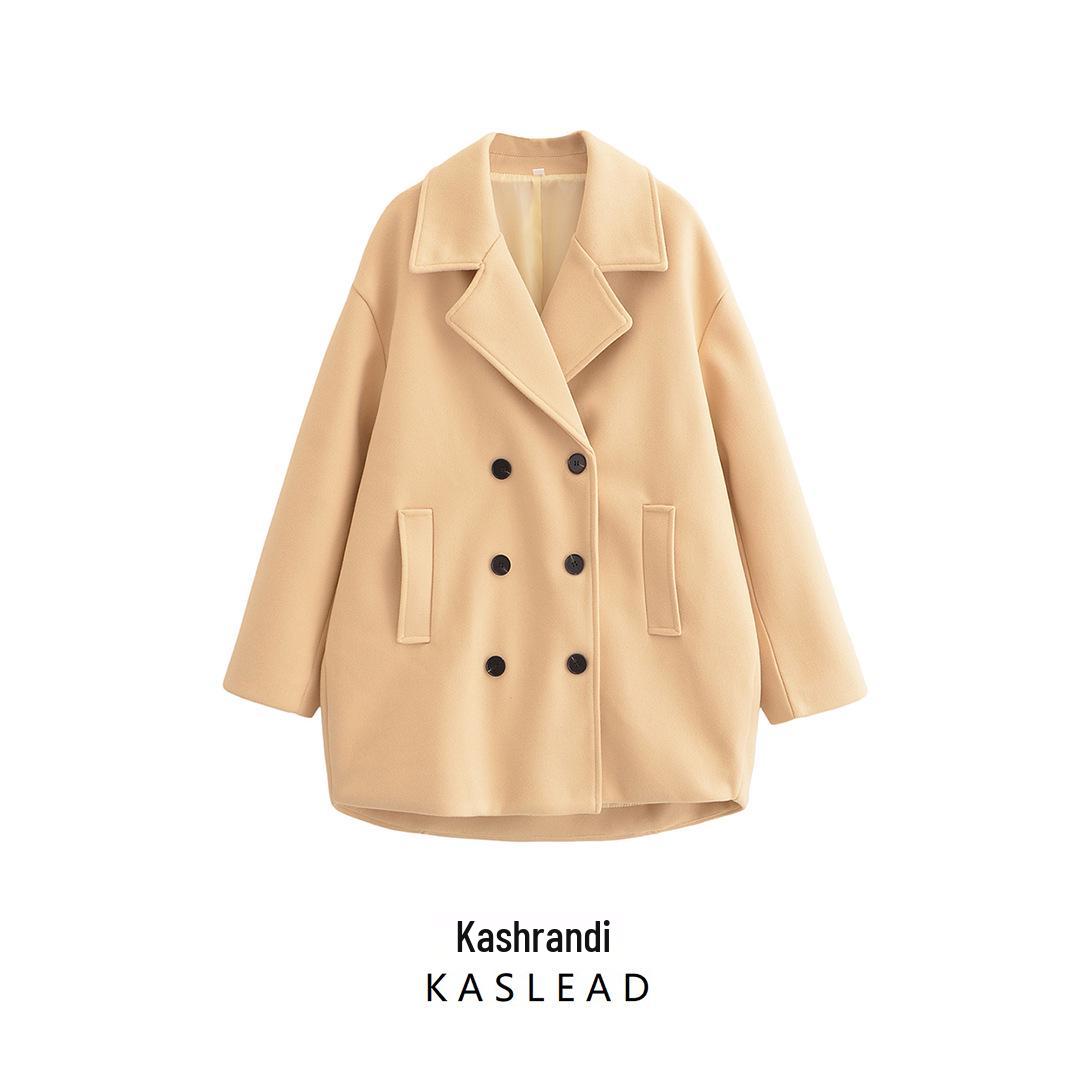 2024 Autumn Women s European & American Style Double-Breasted Coat - Fashionable, Simple, Versatile Extra Small
2024 Autumn Women s European & American Style Double-Breasted Coat - Fashionable, Simple, Versatile Extra Small