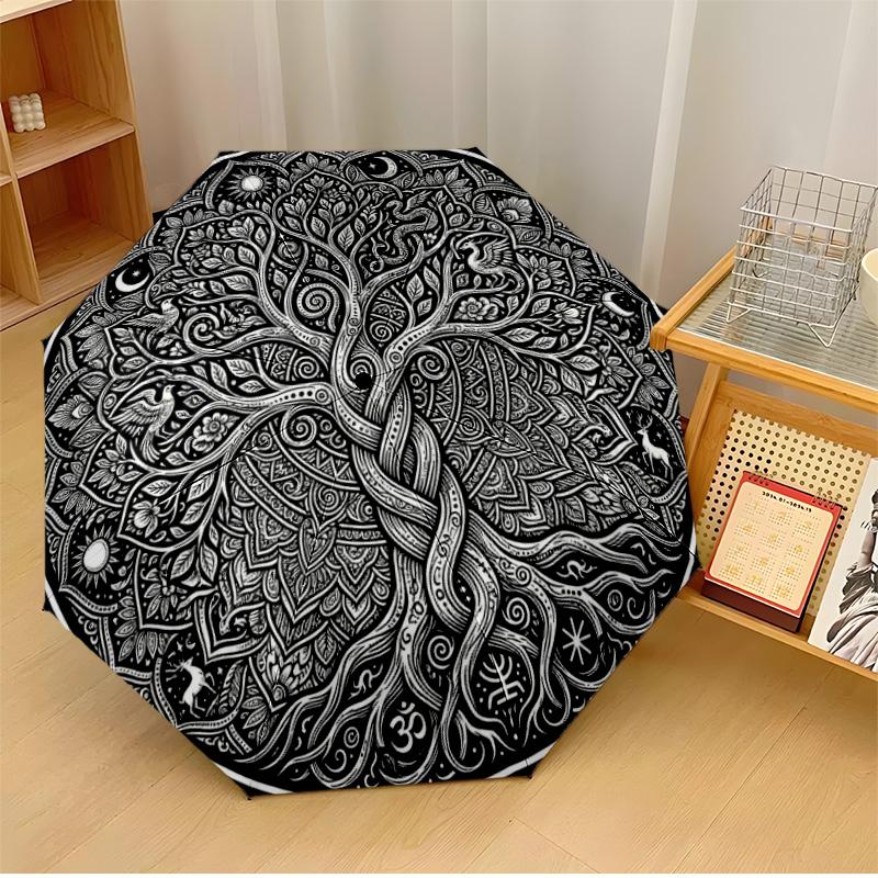 Mandala Sunflower Printed umbrella windproof folding umbrella portable sun and rain umbrella suitable for gifting
Mandala Sunflower Printed umbrella windproof folding umbrella portable sun and rain umbrella suitable for gifting