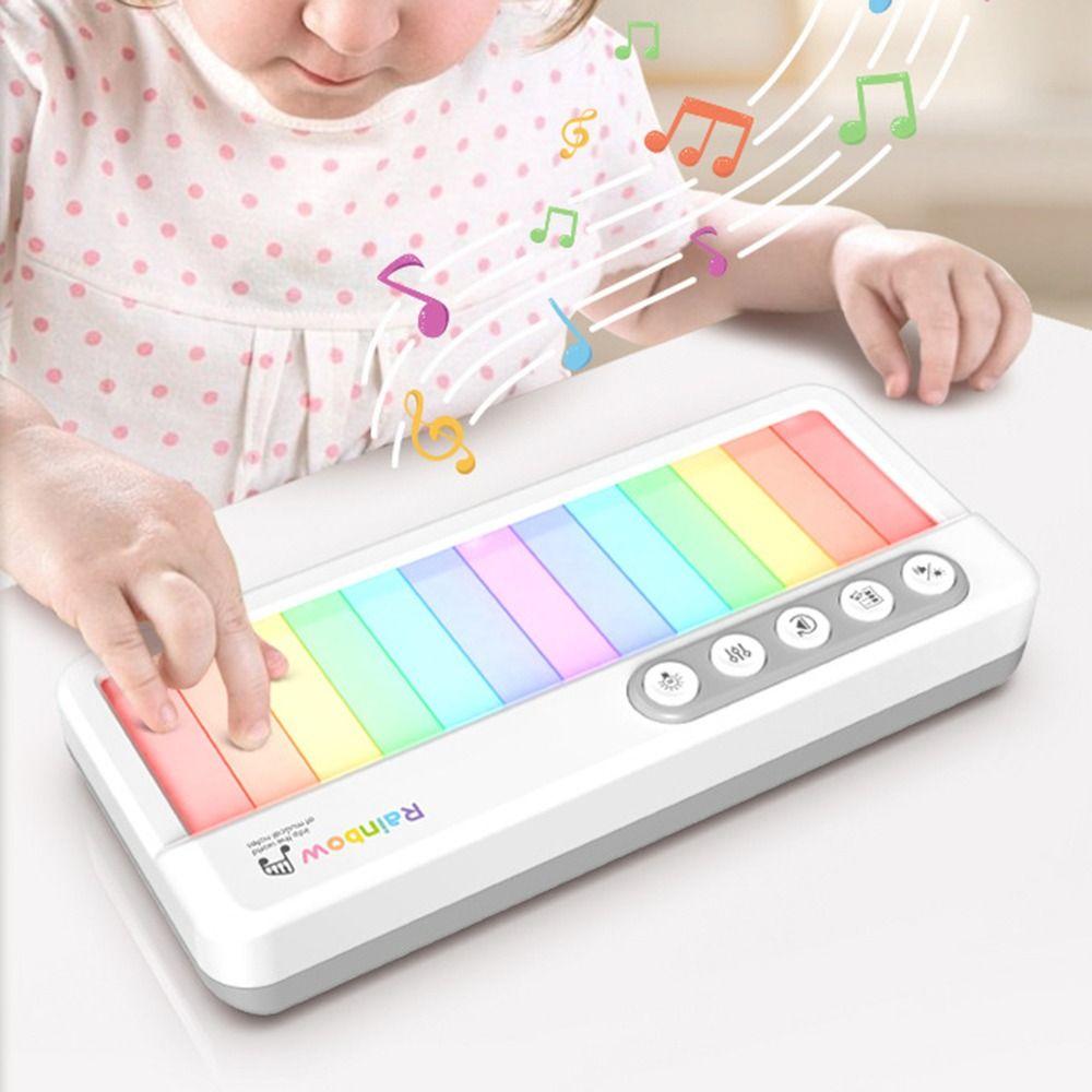 Light Kids Electronic Piano Toy 13 Key Piano Keyboard Toy Interactive Kids Music Piano Preschool
Light Kids Electronic Piano Toy 13 Key Piano Keyboard Toy Interactive Kids Music Piano Preschool