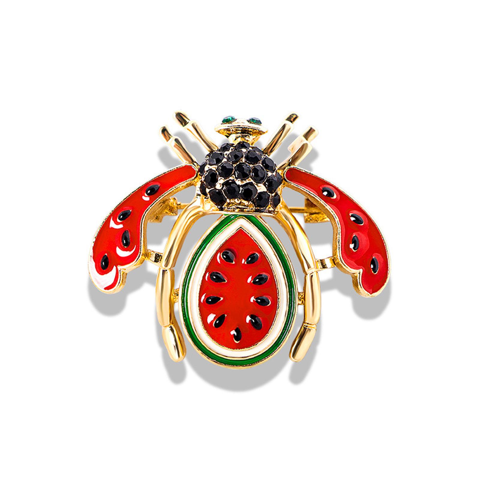 European And American Retro Exaggerated Glazed Bee Brooch, Colorful Fruit, Men s And Women s Accessories, Couple s Suit, Pin Buckle One Size
European And American Retro Exaggerated Glazed Bee Brooch, Colorful Fruit, Men s And Women s Accessories, Couple s Suit, Pin Buckle One Size