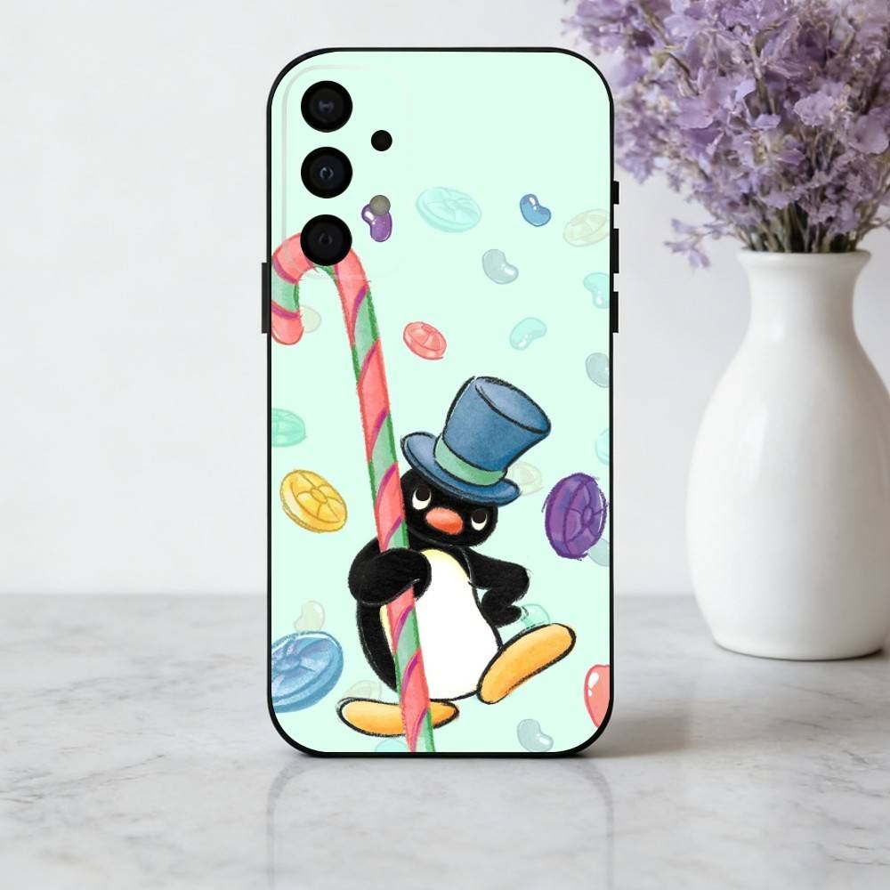 Cute P-Pingu-ES Penguin Phone Case For Samsung Galaxy A73,A72,A71,A70,A53,A52,A51,Soft Silicone Black Cover Samsung a50 30s 50s
Cute P-Pingu-ES Penguin Phone Case For Samsung Galaxy A73,A72,A71,A70,A53,A52,A51,Soft Silicone Black Cover Samsung a50 30s 50s