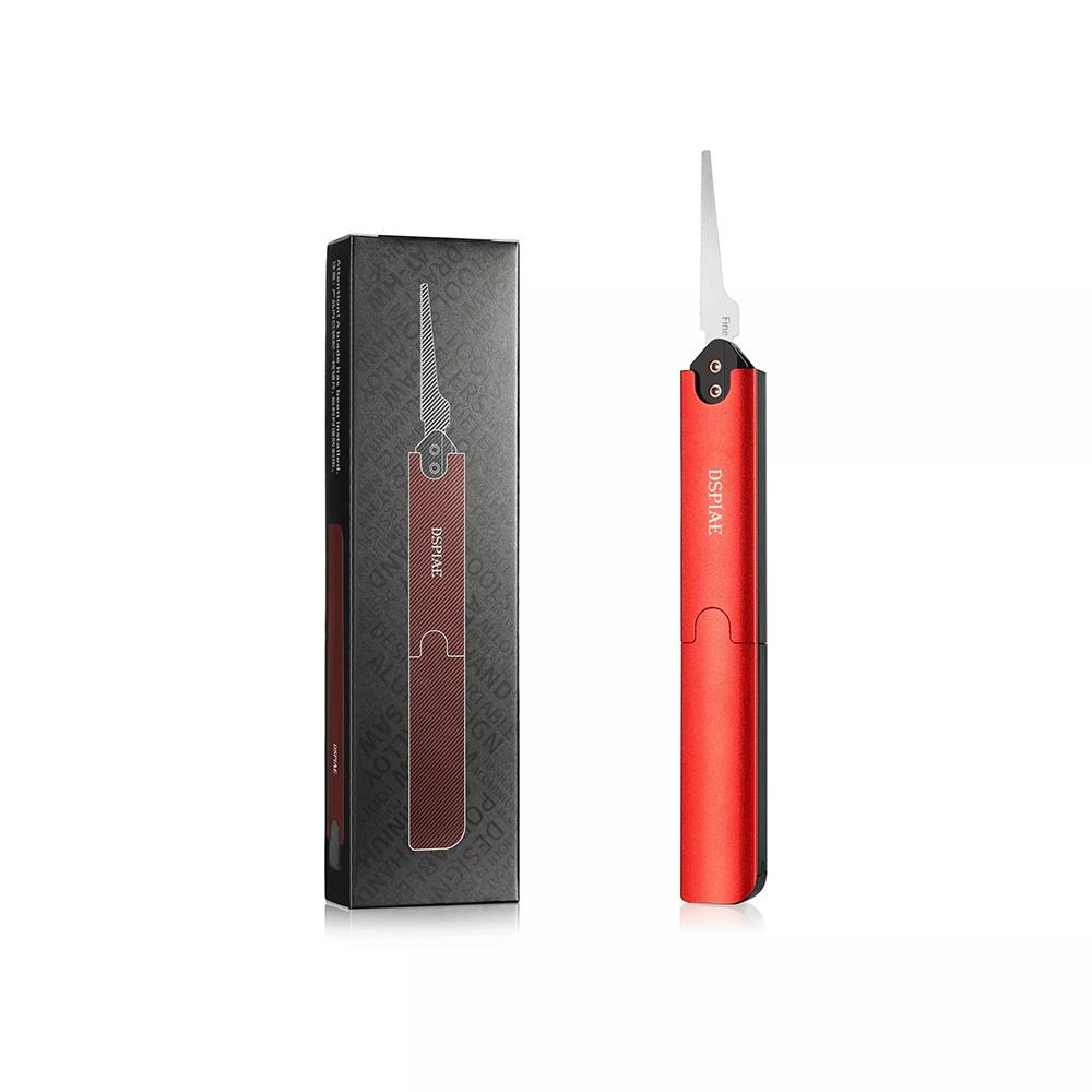 1pc Double section magnetic suction type Aluminum alloy hand saw Extremely fine serration 0.3mm blade Extended handle
1pc Double section magnetic suction type Aluminum alloy hand saw Extremely fine serration 0.3mm blade Extended handle