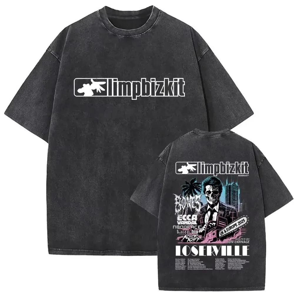 Rock Band Limp Classic Album Poster Bizkit Graphic Print T-shirt Men Women Washed Vintage Streetwear Hip Hop Casual Oversize Tee L
Rock Band Limp Classic Album Poster Bizkit Graphic Print T-shirt Men Women Washed Vintage Streetwear Hip Hop Casual Oversize Tee L