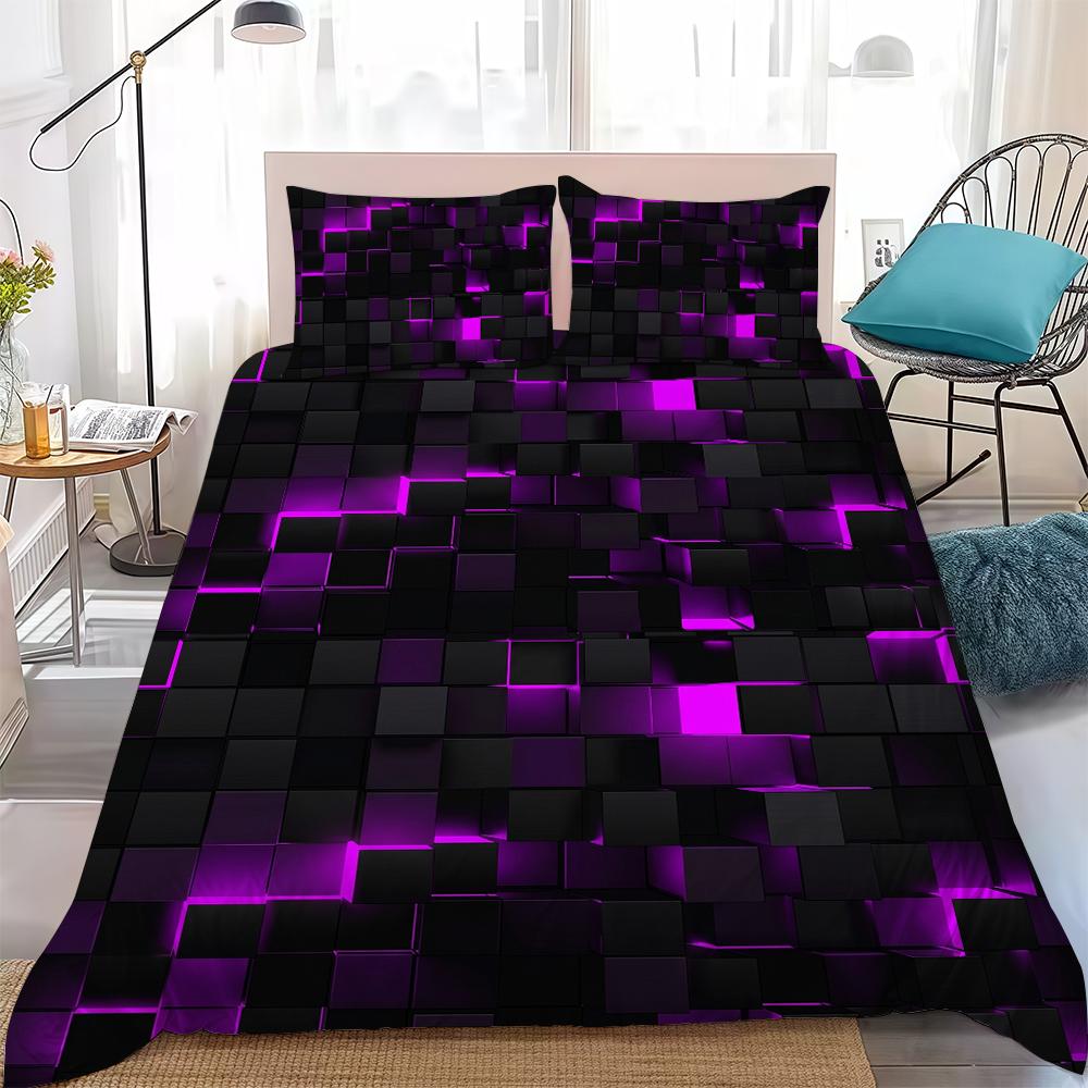 Luxurious Geometric Grid Plaid Duvet Cover Set Home Style Bedding Soft Laundry Cotton Bed 3 Piece Set Student Dormitory Gift 135x200cm
Luxurious Geometric Grid Plaid Duvet Cover Set Home Style Bedding Soft Laundry Cotton Bed 3 Piece Set Student Dormitory Gift 135x200cm
