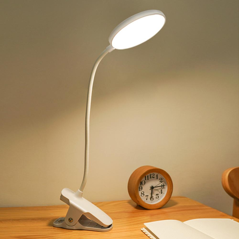 USB Rechargeable LED Readind Desk Lamp 3 Color Modes Dimmable Clip Touch Eye Protection Task Light Gooseneck for Office Study білий
USB Rechargeable LED Readind Desk Lamp 3 Color Modes Dimmable Clip Touch Eye Protection Task Light Gooseneck for Office Study білий