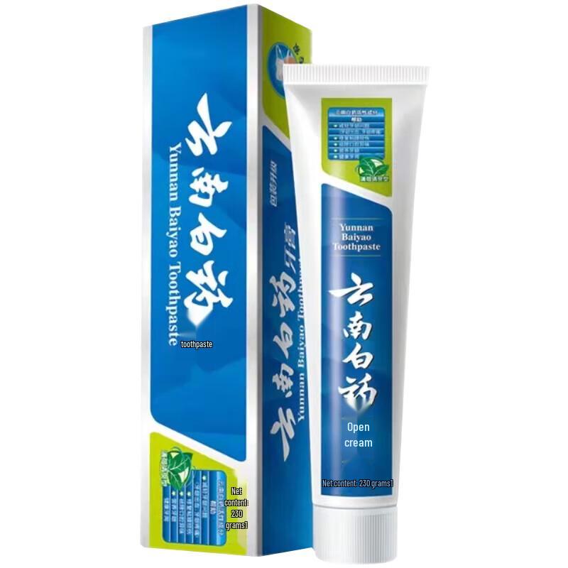 Yunnan Baiyao Minty Fresh Toothpaste
Yunnan Baiyao Minty Fresh Toothpaste