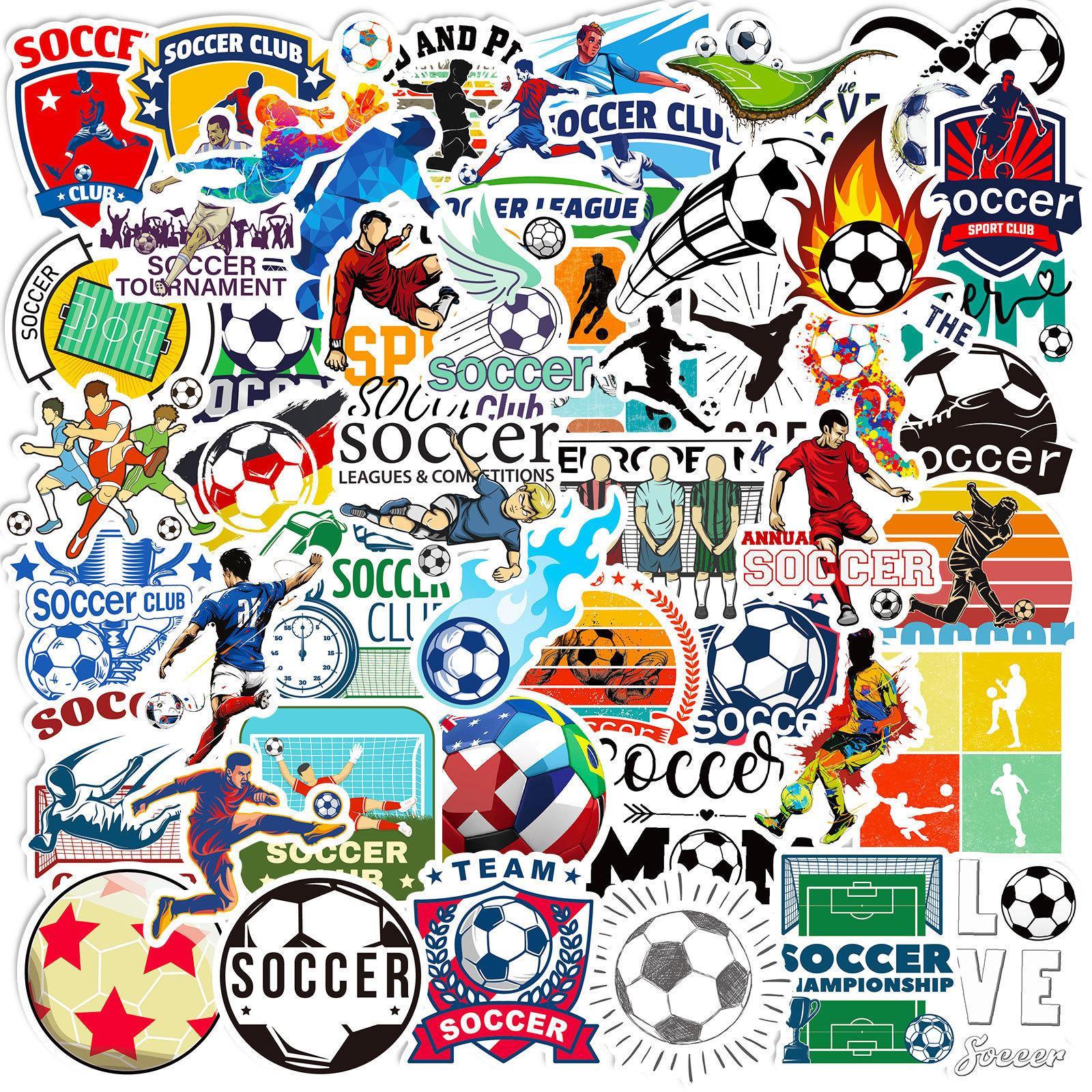 1/10/25/50pcs Football Soccer Club Stickers Graffiti for Skateboard Car Helmet Suitcase Water Bottle Phone Laptop
1/10/25/50pcs Football Soccer Club Stickers Graffiti for Skateboard Car Helmet Suitcase Water Bottle Phone Laptop