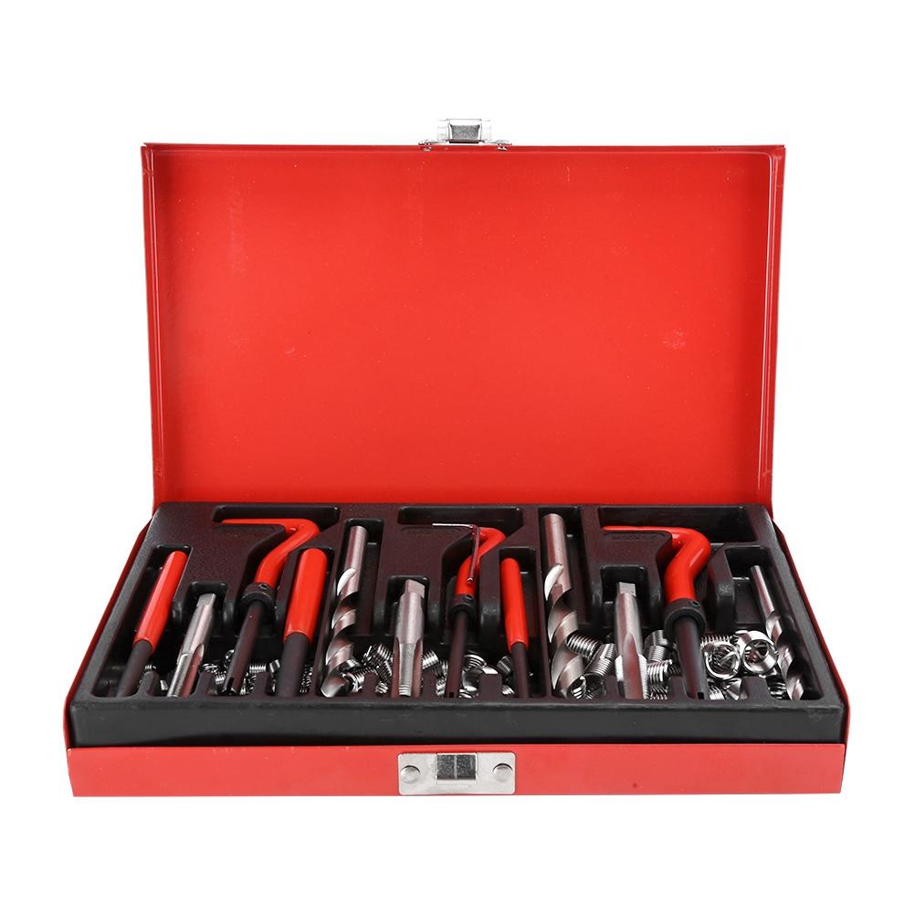 88pcs Thread Fix Kit Screw Joint Wire M6 M8 M10 Changing Tool Insert Industrial Equipment
88pcs Thread Fix Kit Screw Joint Wire M6 M8 M10 Changing Tool Insert Industrial Equipment