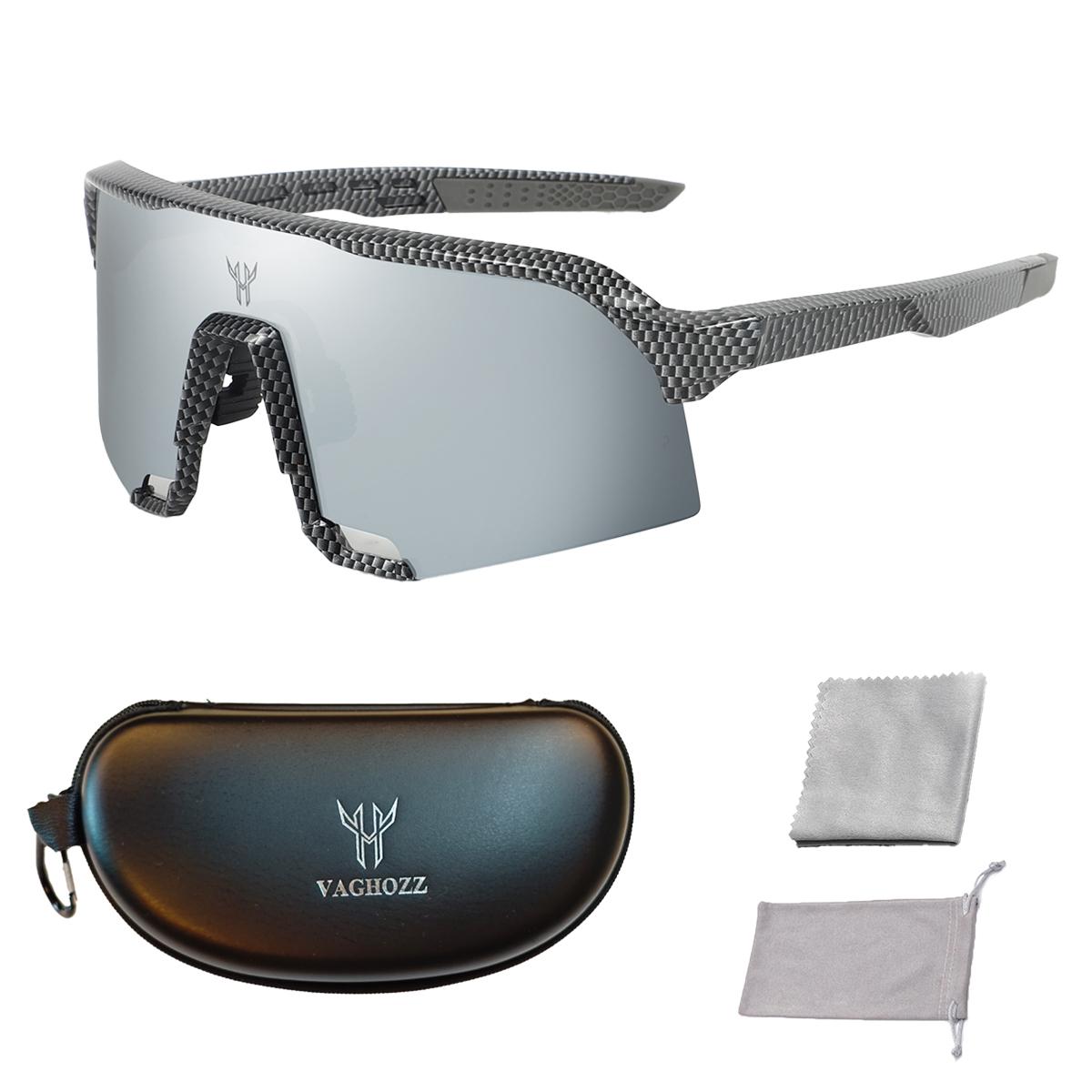 VAGHOZZ UV400 Sports Sunglasses Unisex MTB Cycling Goggles Outdoor Bicycle Eyewear with Box for Men Women
VAGHOZZ UV400 Sports Sunglasses Unisex MTB Cycling Goggles Outdoor Bicycle Eyewear with Box for Men Women