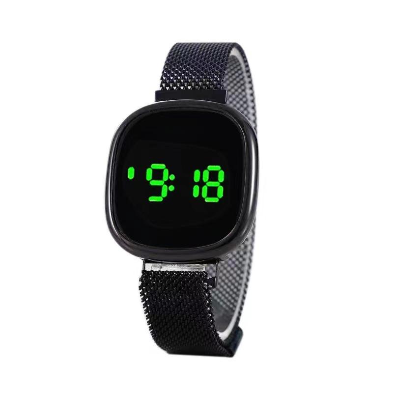 Simple and Versatile Children s Watch Fashionable Square Mesh with LED Men s and Women s Electronic Watch Student Holiday Gift чёрный
Simple and Versatile Children s Watch Fashionable Square Mesh with LED Men s and Women s Electronic Watch Student Holiday Gift чёрный