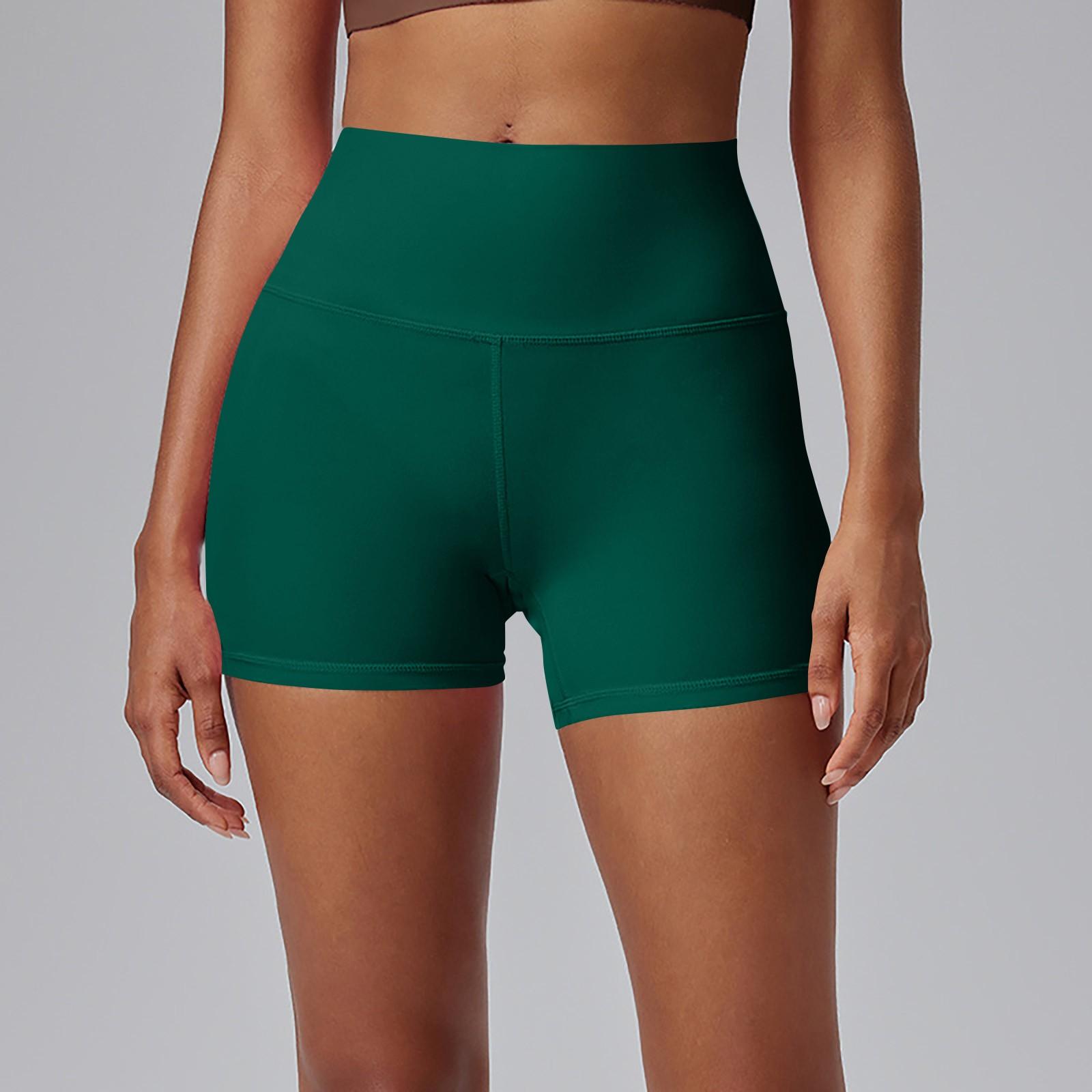 Women s High-Waist Yoga Shorts Three-Quarter Sports Pants Quick-Dry Tight Sports Yoga Shorts S зелений
Women s High-Waist Yoga Shorts Three-Quarter Sports Pants Quick-Dry Tight Sports Yoga Shorts S зелений