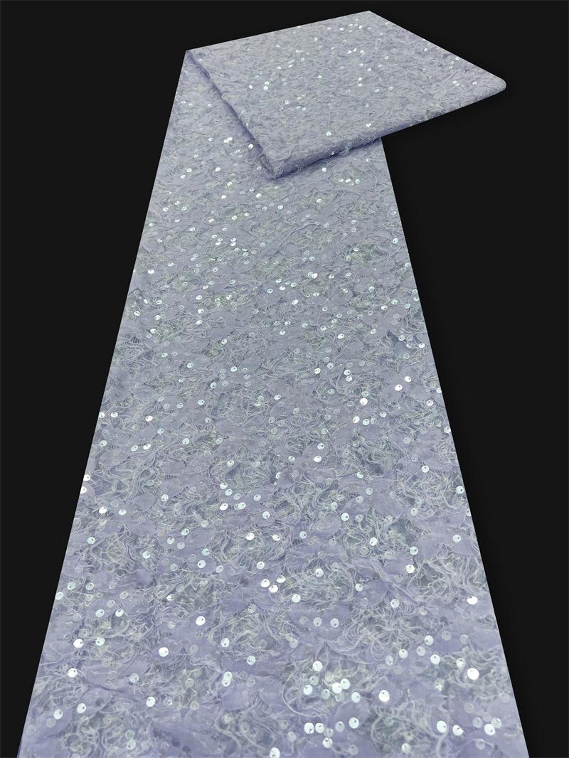 Sequined Lace Fabric Three-dimensional Embroidery Fabric for DIY Sewing Stage Performance Women s Clothing Handmade Fabric 1Yard лавандовый
Sequined Lace Fabric Three-dimensional Embroidery Fabric for DIY Sewing Stage Performance Women s Clothing Handmade Fabric 1Yard лавандовый
