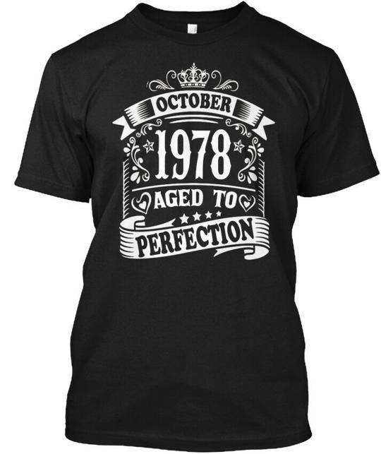 Octoben1978 October 1978 Aged To Perfection T-Shirt Made in USA Size S to 5XL XL
Octoben1978 October 1978 Aged To Perfection T-Shirt Made in USA Size S to 5XL XL