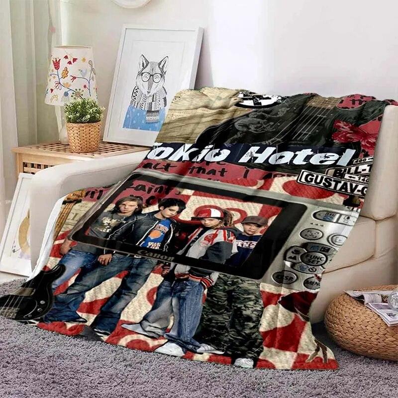 Tokio Hotel Rock Band Printing Blanket Warm Soft Lightweight Living Room Sofa Bed Adult Kids Blanket
Tokio Hotel Rock Band Printing Blanket Warm Soft Lightweight Living Room Sofa Bed Adult Kids Blanket