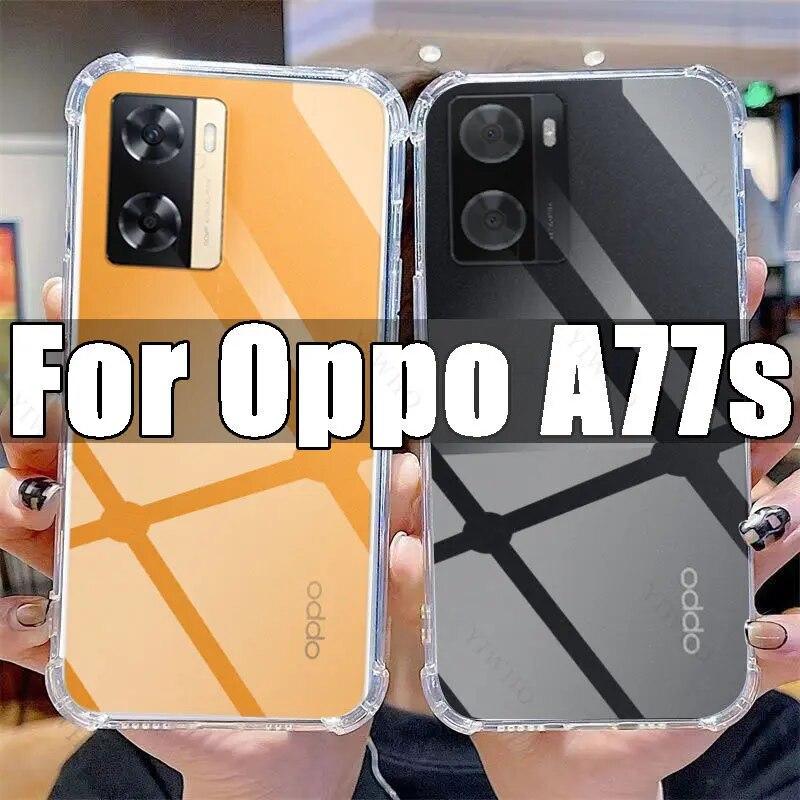 Прозрачный чехол для телефона Oppo A77s, прозрачный чехол из ТПУ для Oppo A 77 S 77s 6,56 дюйма, противоударный чехол CPH2473 с защитой от царапин
Прозрачный чехол для телефона Oppo A77s, прозрачный чехол из ТПУ для Oppo A 77 S 77s 6,56 дюйма, противоударный чехол CPH2473 с защитой от царапин