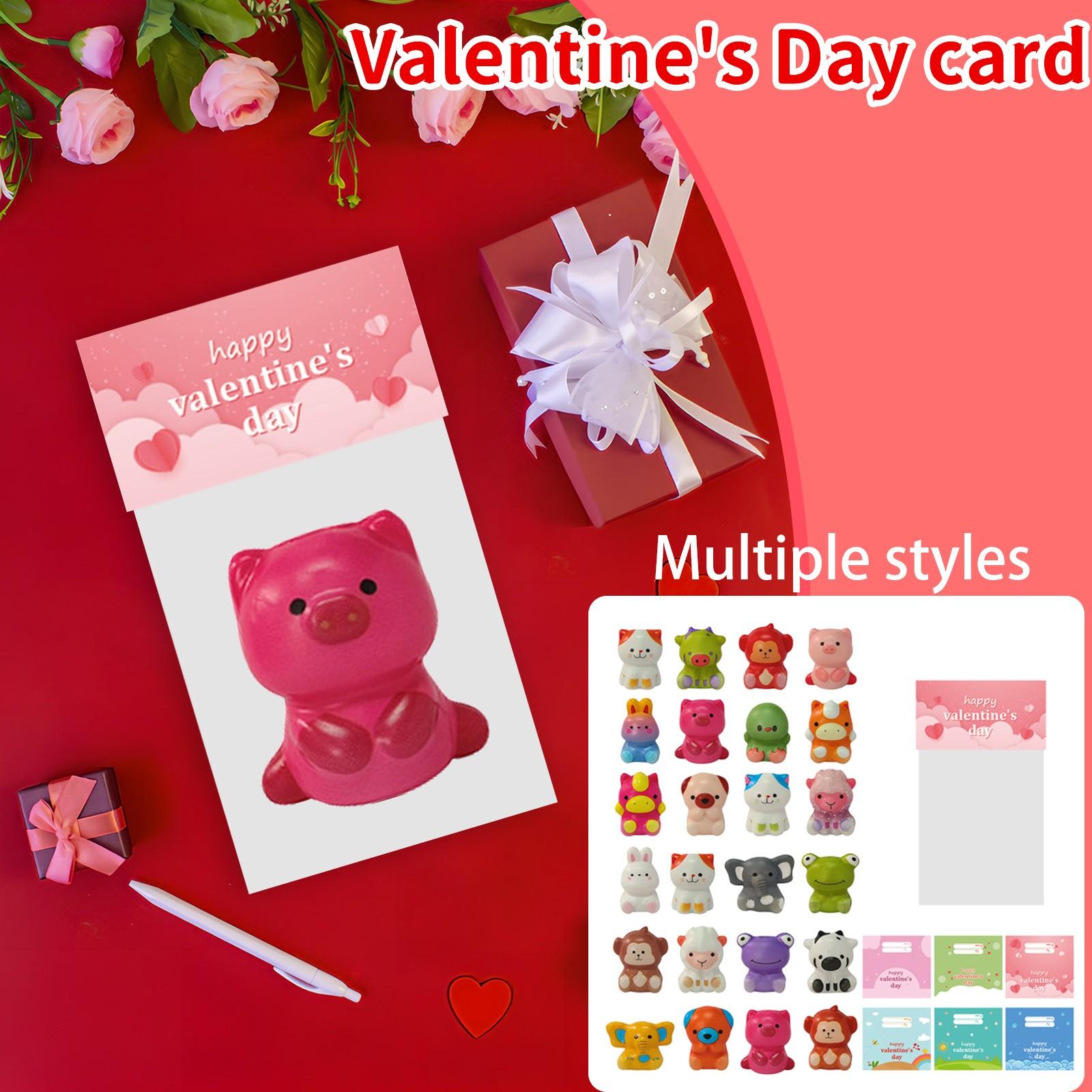 24 Pack Valentine s Day Cards For Kids In School Classrooms, Slow- Toy Gifts, Valentine s Day Gift Exchange, Stress-relieving Toys For Valentine s One Size
24 Pack Valentine s Day Cards For Kids In School Classrooms, Slow- Toy Gifts, Valentine s Day Gift Exchange, Stress-relieving Toys For Valentine s One Size