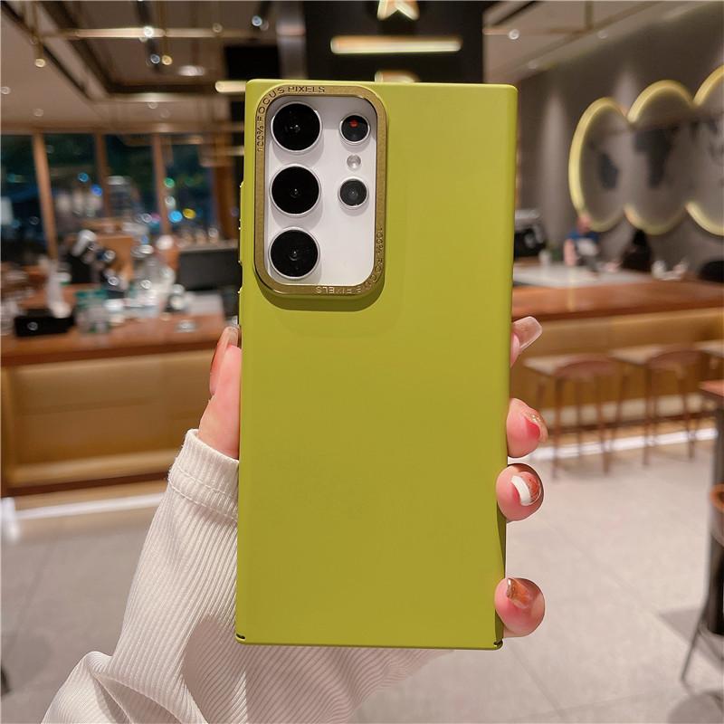 Для Samsung Galaxy S24 S23 S22 Plus Ultra 5G прочный металлический большой объектив с отверстием под рамку, защитный чехол для ПК, задняя крышка S24 Ultra яблочный зеленый
Для Samsung Galaxy S24 S23 S22 Plus Ultra 5G прочный металлический большой объектив с отверстием под рамку, защитный чехол для ПК, задняя крышка S24 Ultra яблочный зеленый