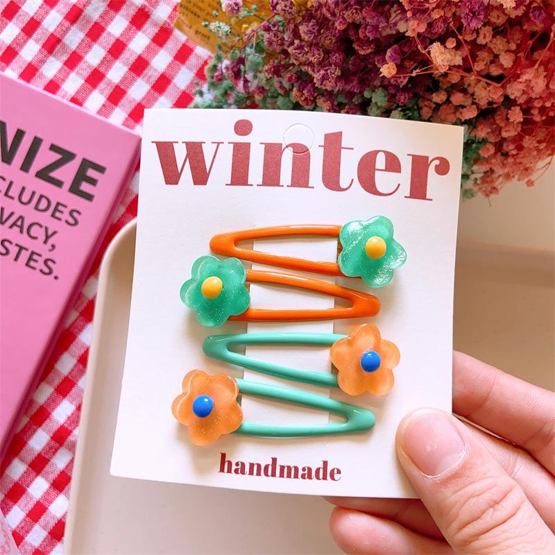 Милые детские мини-заколки для волос из смолы в виде цветка-яйца, детские заколки-невидимки для девочек, базовые пружинные семейные аксессуары для волос в одном стиле - 4 штуки
Милые детские мини-заколки для волос из смолы в виде цветка-яйца, детские заколки-невидимки для девочек, базовые пружинные семейные аксессуары для волос в одном стиле - 4 штуки