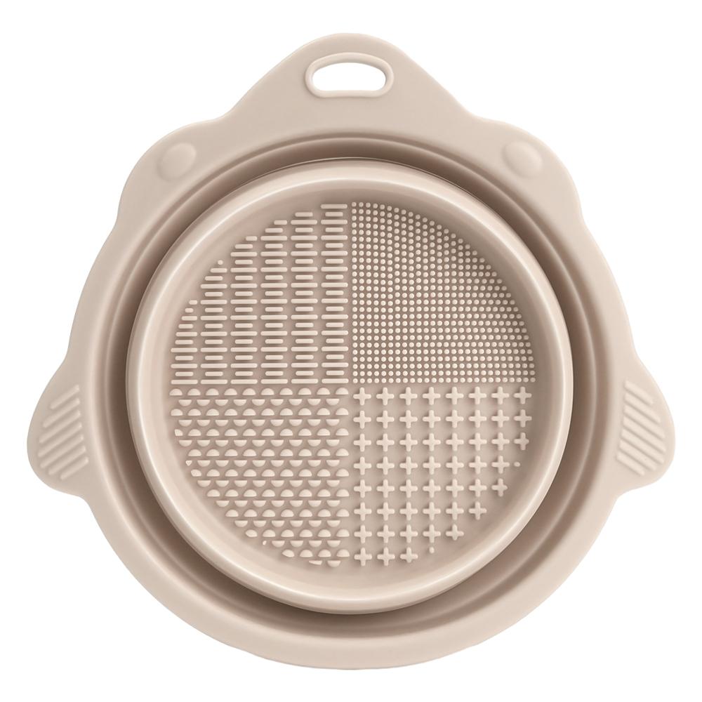 Silicone Makeup Brush Cleaner Folding Powder Puff Cleaning Bowl Eyeshadow Brushes Washing Soft Mat Beauty Tools Scrubber Box бежевый
Silicone Makeup Brush Cleaner Folding Powder Puff Cleaning Bowl Eyeshadow Brushes Washing Soft Mat Beauty Tools Scrubber Box бежевый