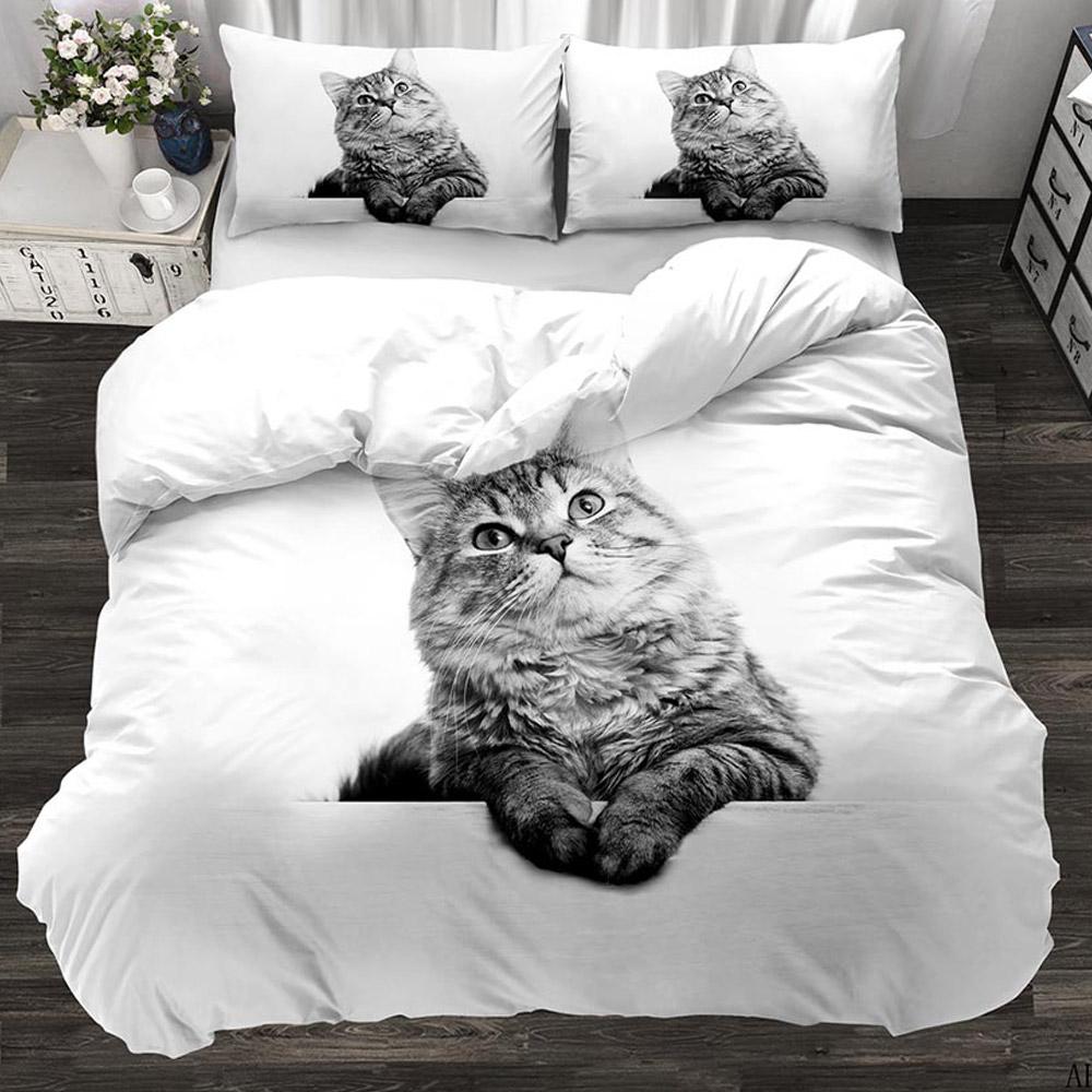 Cat Bed Cover Cat Lover Gifts Twin Size Quilt Cover Designed for Kids Teens Microfiber Fabric Adorable Kitten Animal Theme Queen Size King Dimension EU single(135x200cm)
Cat Bed Cover Cat Lover Gifts Twin Size Quilt Cover Designed for Kids Teens Microfiber Fabric Adorable Kitten Animal Theme Queen Size King Dimension EU single(135x200cm)