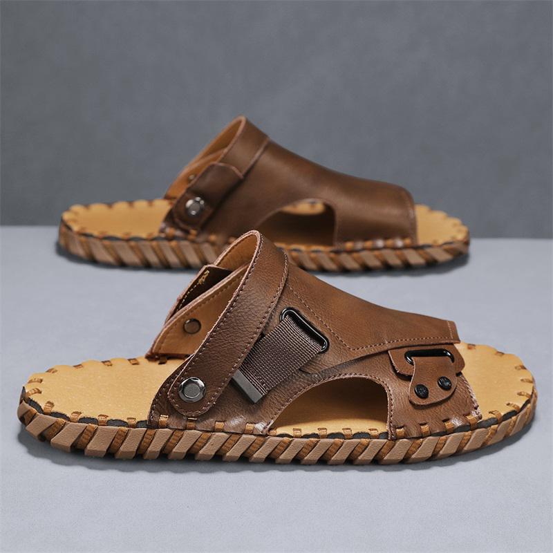 2025 men s shoes summer handmade soft-soled casual beach sandals dual-purpose retro brown 23351Shoes 39
2025 men s shoes summer handmade soft-soled casual beach sandals dual-purpose retro brown 23351Shoes 39
