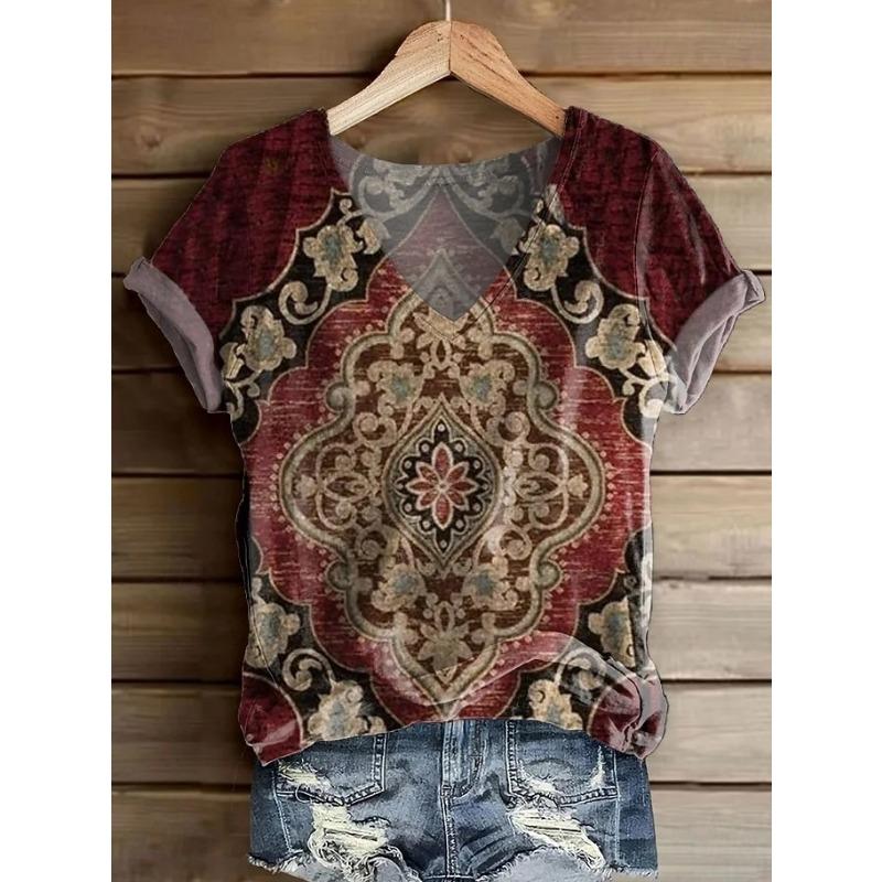 Women s T Shirt Print Floral Graphic Plants Vintage Stylish Casual Short Sleeve V Neck Regular Tops 5XL
Women s T Shirt Print Floral Graphic Plants Vintage Stylish Casual Short Sleeve V Neck Regular Tops 5XL