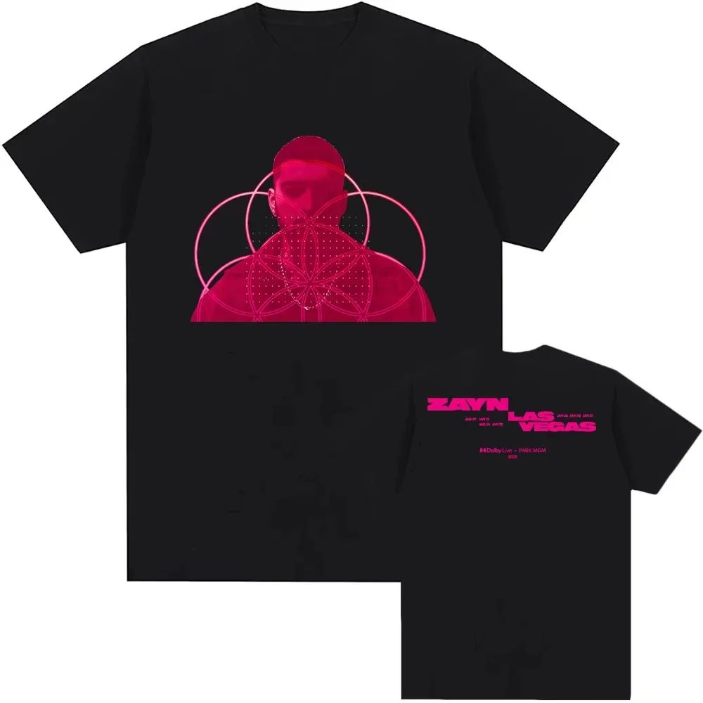 Y2k Hip Pop T Shirts Zayn Malik Las Vegas Tour 2026 Tshirt Print Cotton Short Sleeve Sports Casual Loose Tshirts Unisex 4XL
Y2k Hip Pop T Shirts Zayn Malik Las Vegas Tour 2026 Tshirt Print Cotton Short Sleeve Sports Casual Loose Tshirts Unisex 4XL