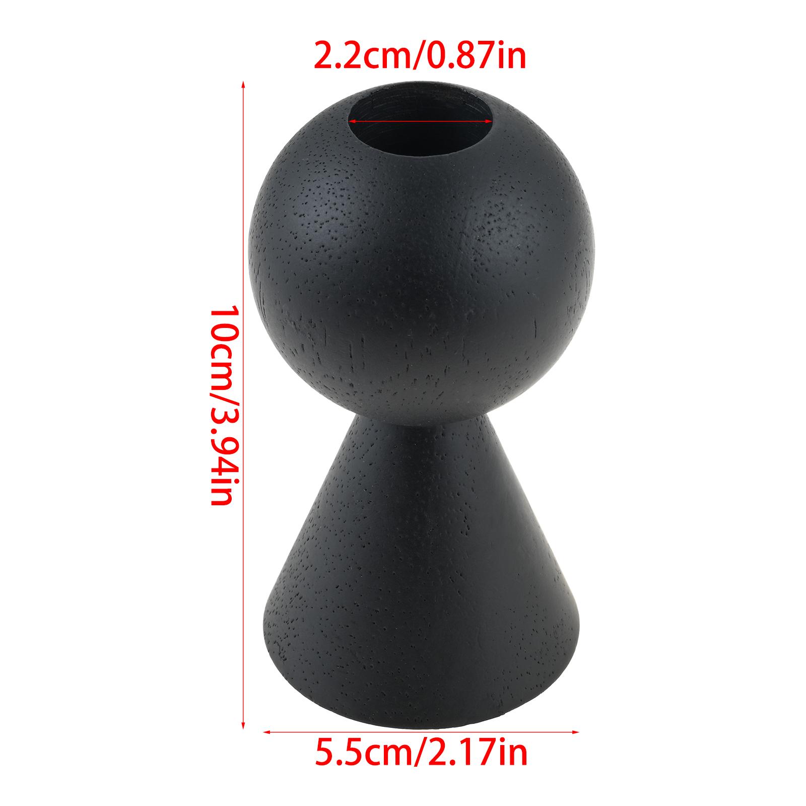 1PC Black Wooden Candle Holder Candlesticks Stand Base for Living Room Bedroom Wedding Fireplace Home Decoration Christmas Gifts
1PC Black Wooden Candle Holder Candlesticks Stand Base for Living Room Bedroom Wedding Fireplace Home Decoration Christmas Gifts