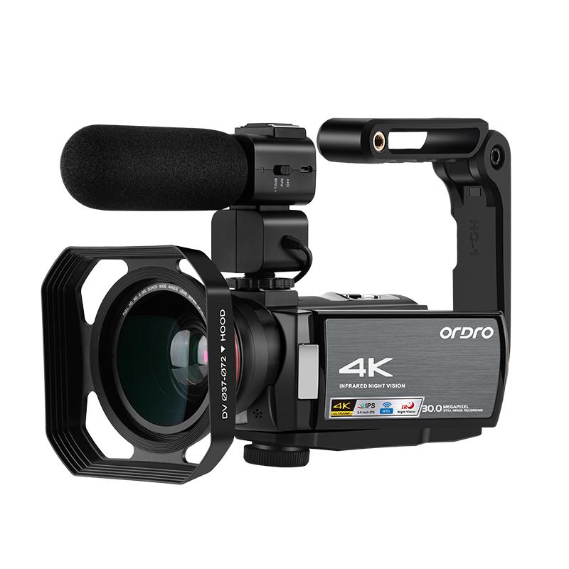 Видеокамера 4K Ик-видеокамера ночного видения Full HD Ordro Ae8 Цифровые камеры для видеоблога Filmadora Professional для блоггера Youtube
Видеокамера 4K Ик-видеокамера ночного видения Full HD Ordro Ae8 Цифровые камеры для видеоблога Filmadora Professional для блоггера Youtube