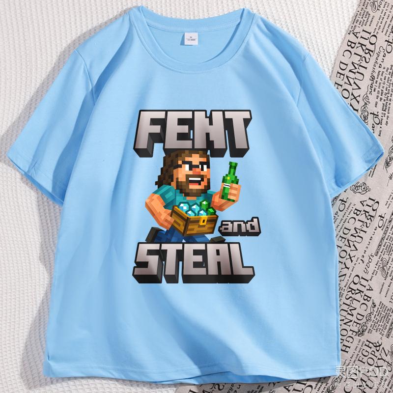 Fent and Steal T Shirt Funny Video Game Graphic Tees Printed Designer Clothes Man Tshirt Casual Comfortable Street Wear Tops 4XL
Fent and Steal T Shirt Funny Video Game Graphic Tees Printed Designer Clothes Man Tshirt Casual Comfortable Street Wear Tops 4XL