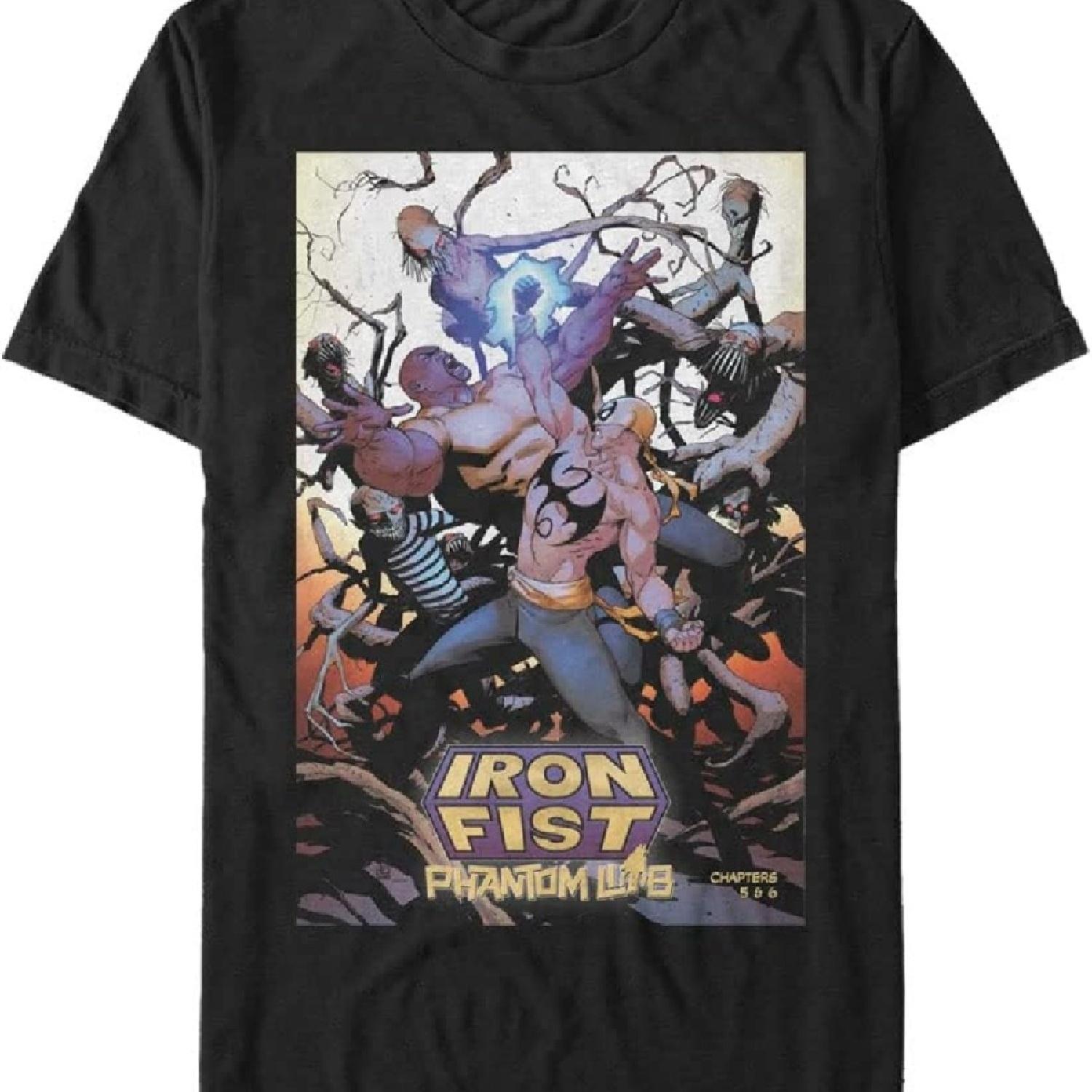 Marvel Big & Tall Classic Iron Fist Dec18 Men s Tops Short Sleeve Tee Shirt XXXXXL чорний
Marvel Big & Tall Classic Iron Fist Dec18 Men s Tops Short Sleeve Tee Shirt XXXXXL чорний